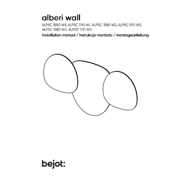 alberi wall - instrukcja montażu PL EN